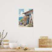 No tene pesca bonaire ポスター (キッチン)