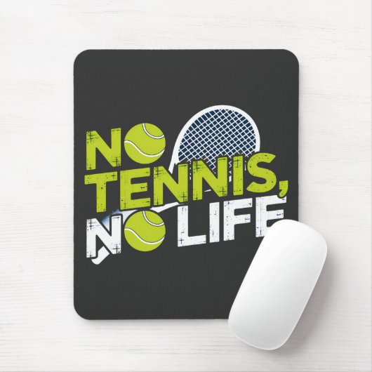 No Tennis, No Life – Design Sportif et Dynamique マウスパッド (マウス)