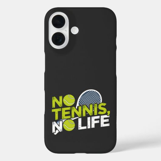 No Tennis, No Life – Design Sportif et Dynamique Case-Mate iPhoneケース (裏面)