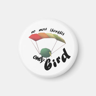 no thoughts only bird マグネット