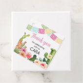 No Time to Siestaフィエスタバースデーパーティースクエア フェイバータグ (インサイチュ)