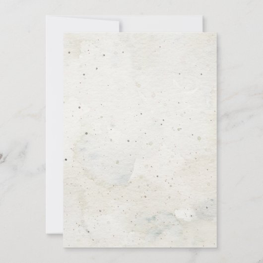 No Time to Siesta, Let's Fiesta招待状 招待状 (裏面)