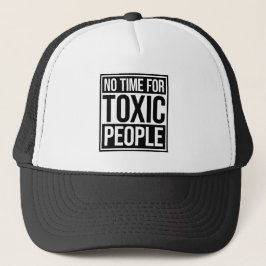 No Time Toxic People Boundaries Self Care Quote キャップ