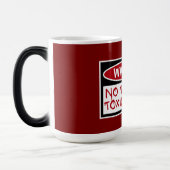No Time Toxic People Boundaries Self Care Quote モーフィングマグカップ (左)