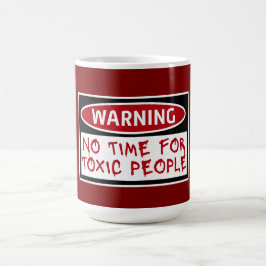 No Time Toxic People Boundaries Self Care Quote モーフィングマグカップ
