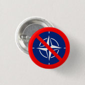 No to NATO 缶バッジ (正面&裏面)