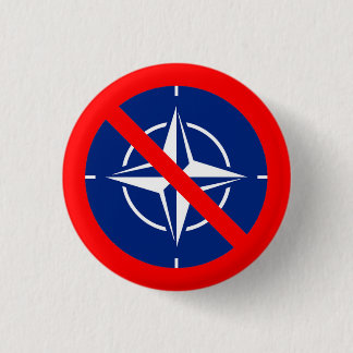 No to NATO 缶バッジ