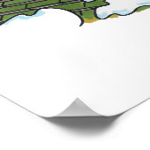 No To Santaの値マットポスター ポスター (角)