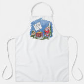 No To Santaの女性シェフエプロン エプロン (正面)