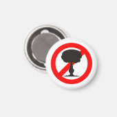 No to the Bomb マグネット (正面/裏面)