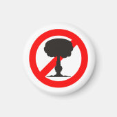 No to the Bomb マグネット (正面)