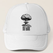 NO TO WAR Trucker Hat キャップ (正面)