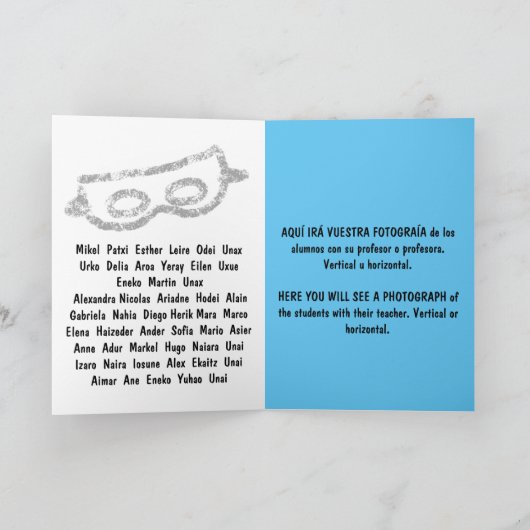 No todos los superhéroes usan capas. カード (内部)