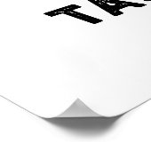 No Tofu Puns They're Tasteless Funny Food Pun  ポスター (角)