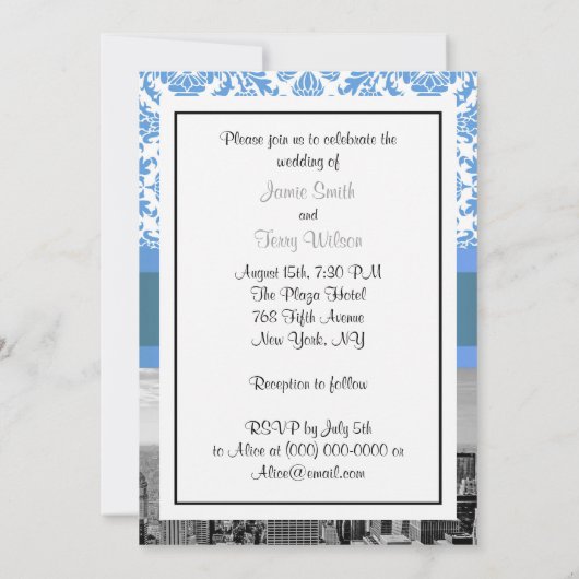 No translation needed, as the text appears to be a 招待状 (裏面)