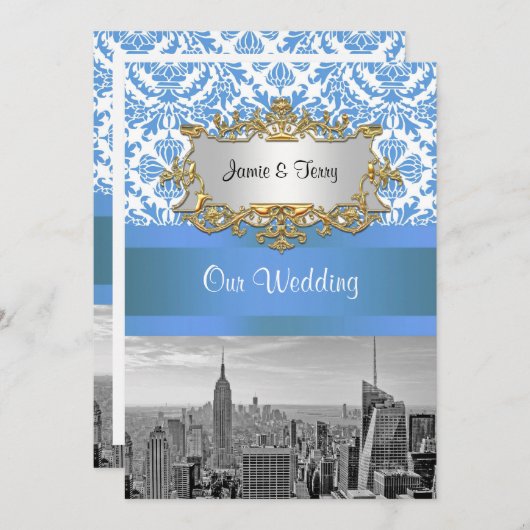 No translation needed, as the text appears to be a 招待状 (正面/裏面)