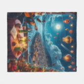 No translation needed, as the text seems to be a t フリースブランケット (正面(横))