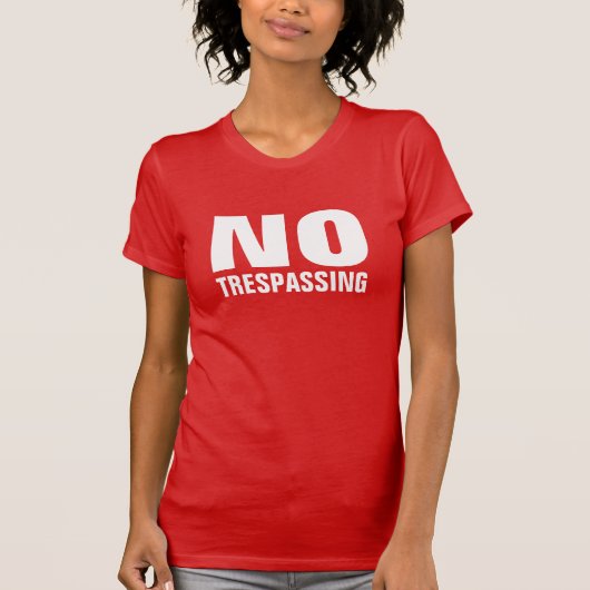 NO TREASING SHIRTS & Jackets Tシャツ (正面)