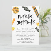 No Tricks Just Treetsハローウィンパーティ 招待状 (スタンド正面)