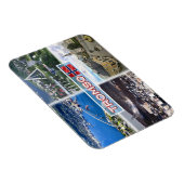 NO Tromso – 空中表示 – アーティック大聖堂 マグネット (右側)