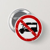 NO Tuk-Tukタクシーヴィンテージ⚠タイの道路標識⚠ 缶バッジ (正面&裏面)