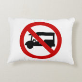 NO Tuk-Tukタクシー⚠タイの道路標識⚠ アクセントクッション (裏面)