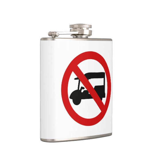 NO Tuk-Tukタクシー⚠タイの道路標識⚠ フラスク (右)