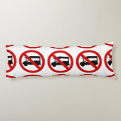 NO Tuk-Tukタクシー⚠タイの道路標識⚠ ボディピロー (裏面)