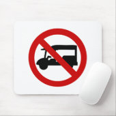 NO Tuk-Tukタクシー⚠タイの道路標識⚠ マウスパッド (マウス)