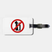 NO Tuk-Tukタクシー⚠タイの道路標識⚠ ラゲッジタグ (裏面横)