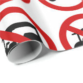 NO Tuk-Tukタクシー⚠タイの道路標識⚠ ラッピングペーパー (ロールコーナー)