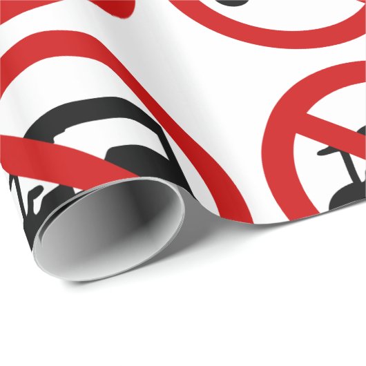 NO Tuk-Tukタクシー⚠タイの道路標識⚠ ラッピングペーパー (ロールコーナー)