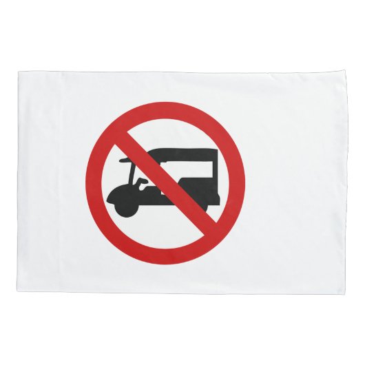 NO Tuk-Tukタクシー⚠タイの道路標識⚠ 枕カバー (裏面)