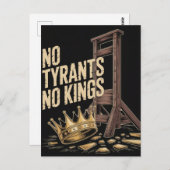 No Tyrants No Kings ポストカード (正面/裏面)