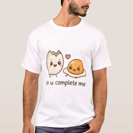 No U Complete Me Tシャツ (正面)