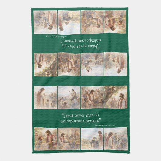 No unimportant person キッチンタオル (縦)