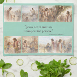 No unimportant person キッチンタオル