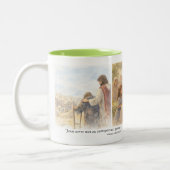 No unimportant person ツートーンマグカップ (左)