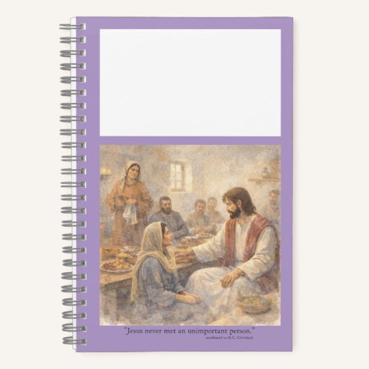 No unimportant person ノートブック (正面)