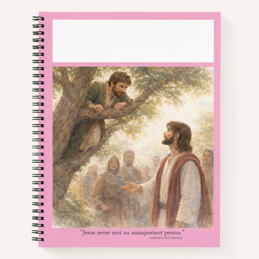 No unimportant person ノートブック (正面)