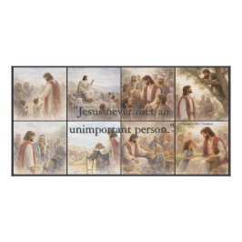 No unimportant person ポスター