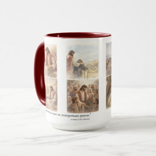 No unimportant person マグカップ (正面左)