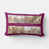 No unimportant person ランバークッション (裏面)