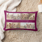 No unimportant person ランバークッション (ブランケット)