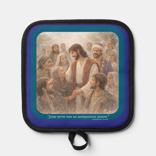 No unimportant person 鍋敷き (正面)