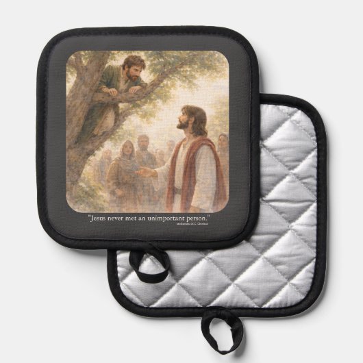 No unimportant person 鍋敷き (正面/裏面)