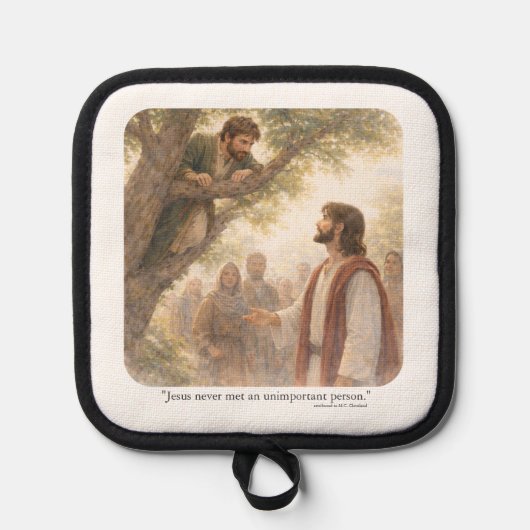 No unimportant person 鍋敷き (正面)