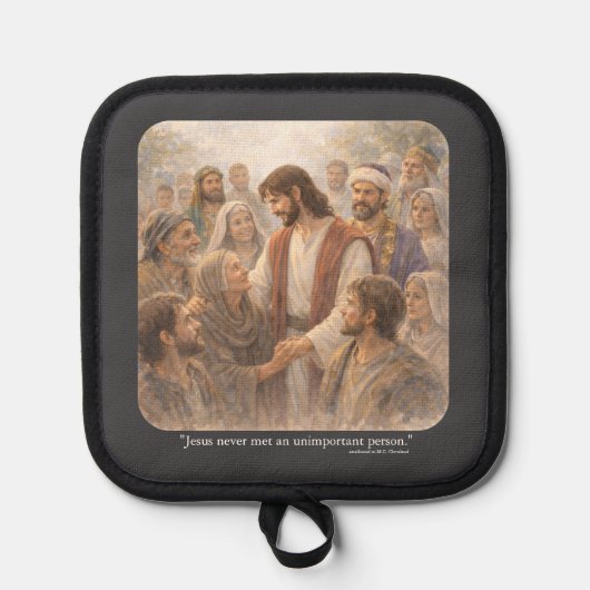 No unimportant person 鍋敷き (正面)