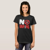 No Vaping Tシャツ (正面フル)