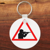 No violence キーホルダー (正面)